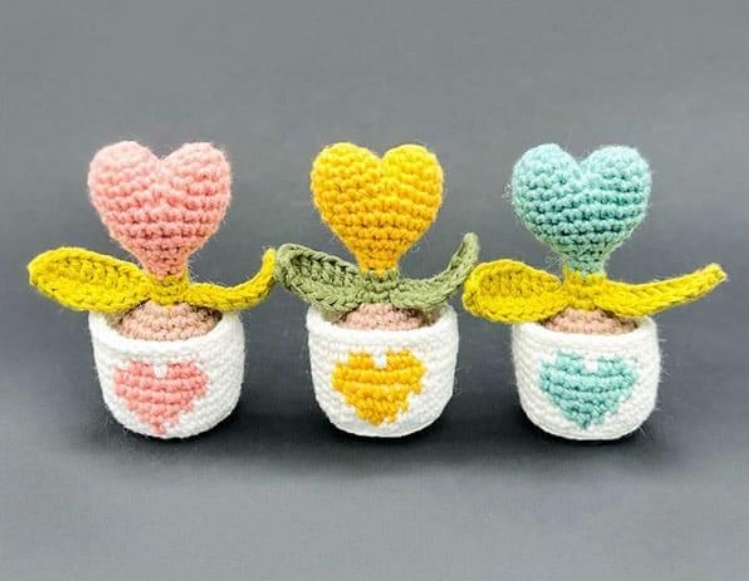 Flor amiguinhas Love moldes