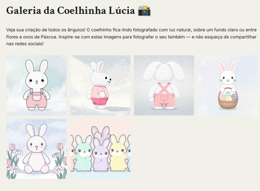 COELHINHA LÚCIA CROCHÊ