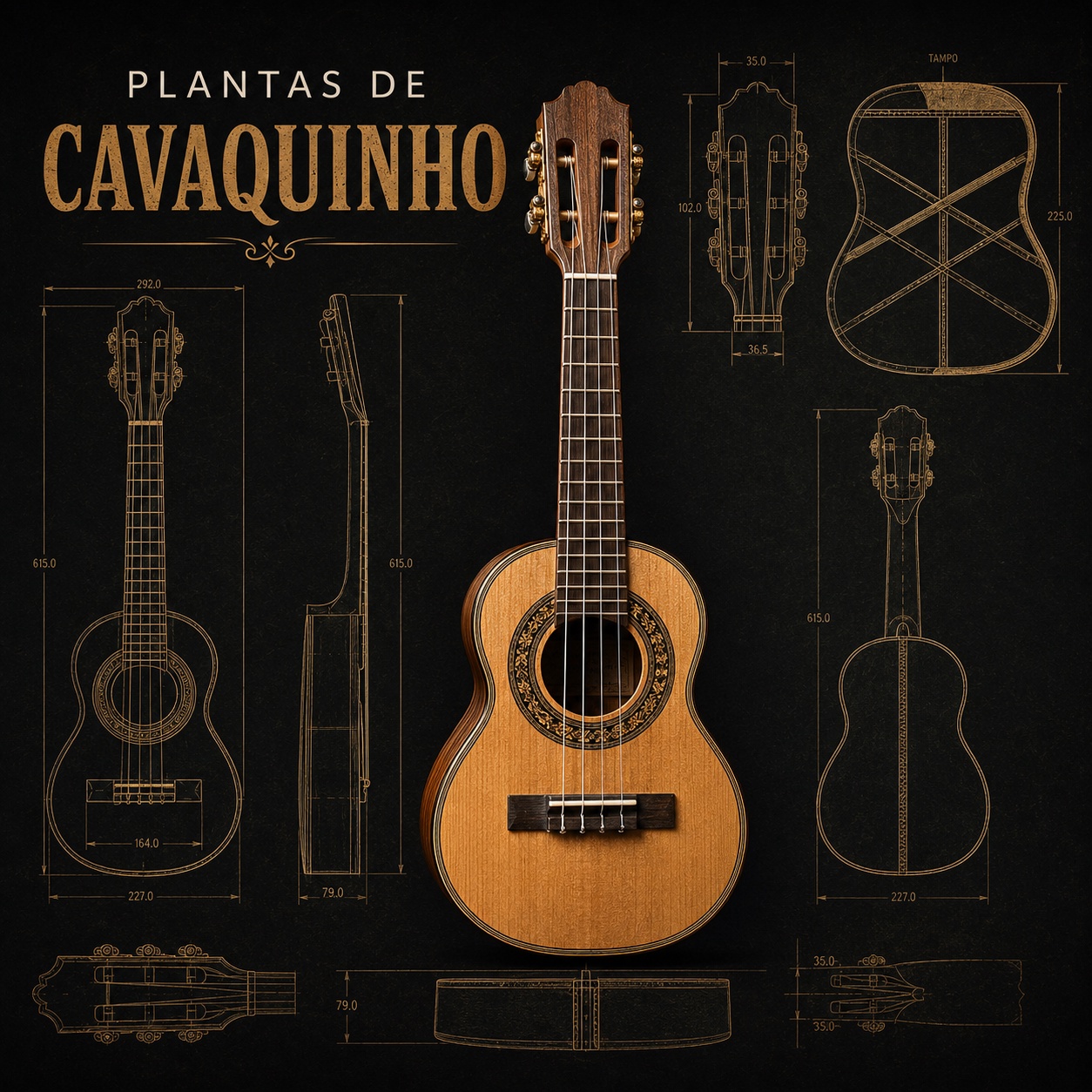 PLANTA PARA FABRICAR CAVAQUINHO