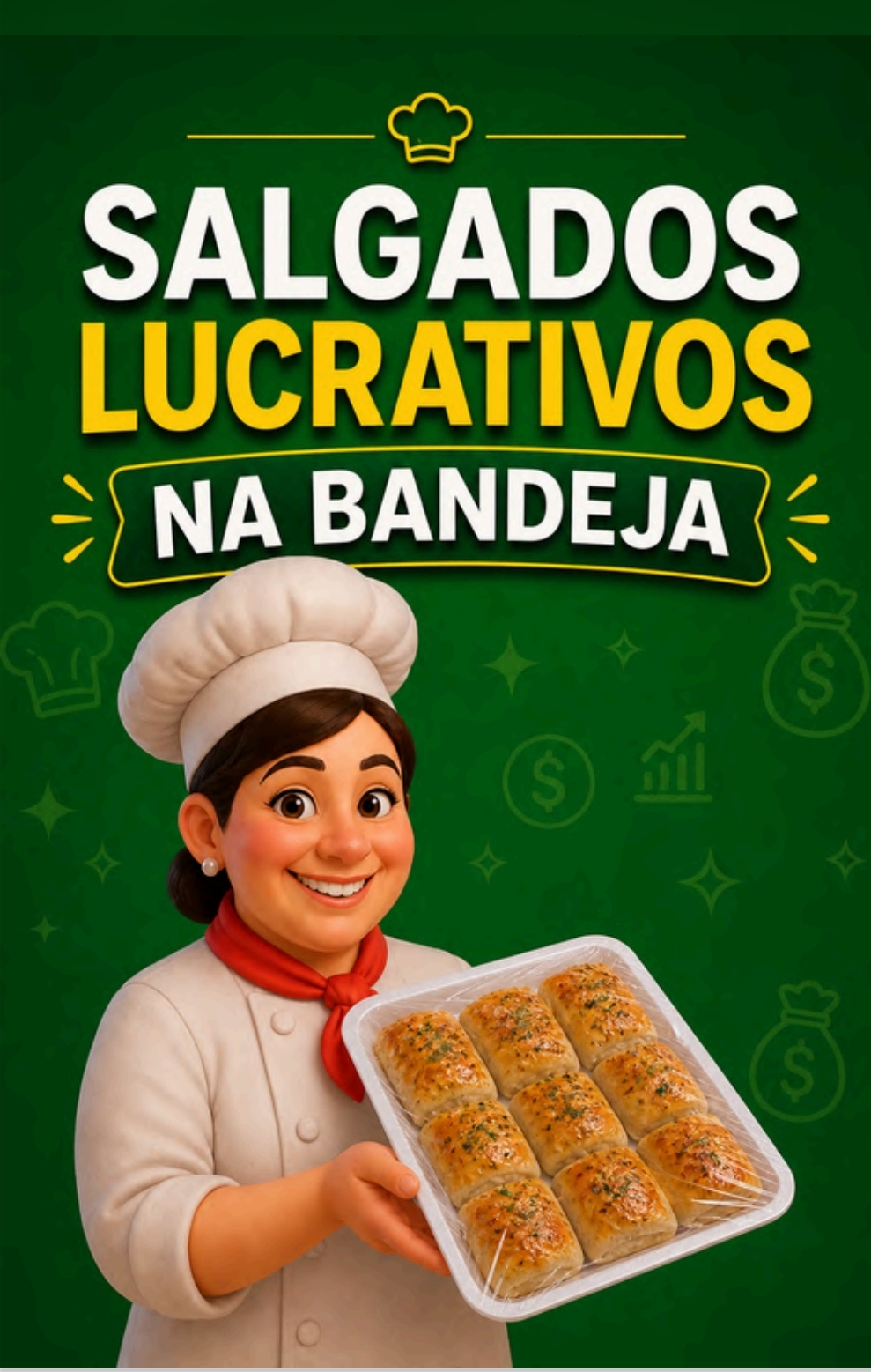SALGADOS ASSADOS NA BANDEJA