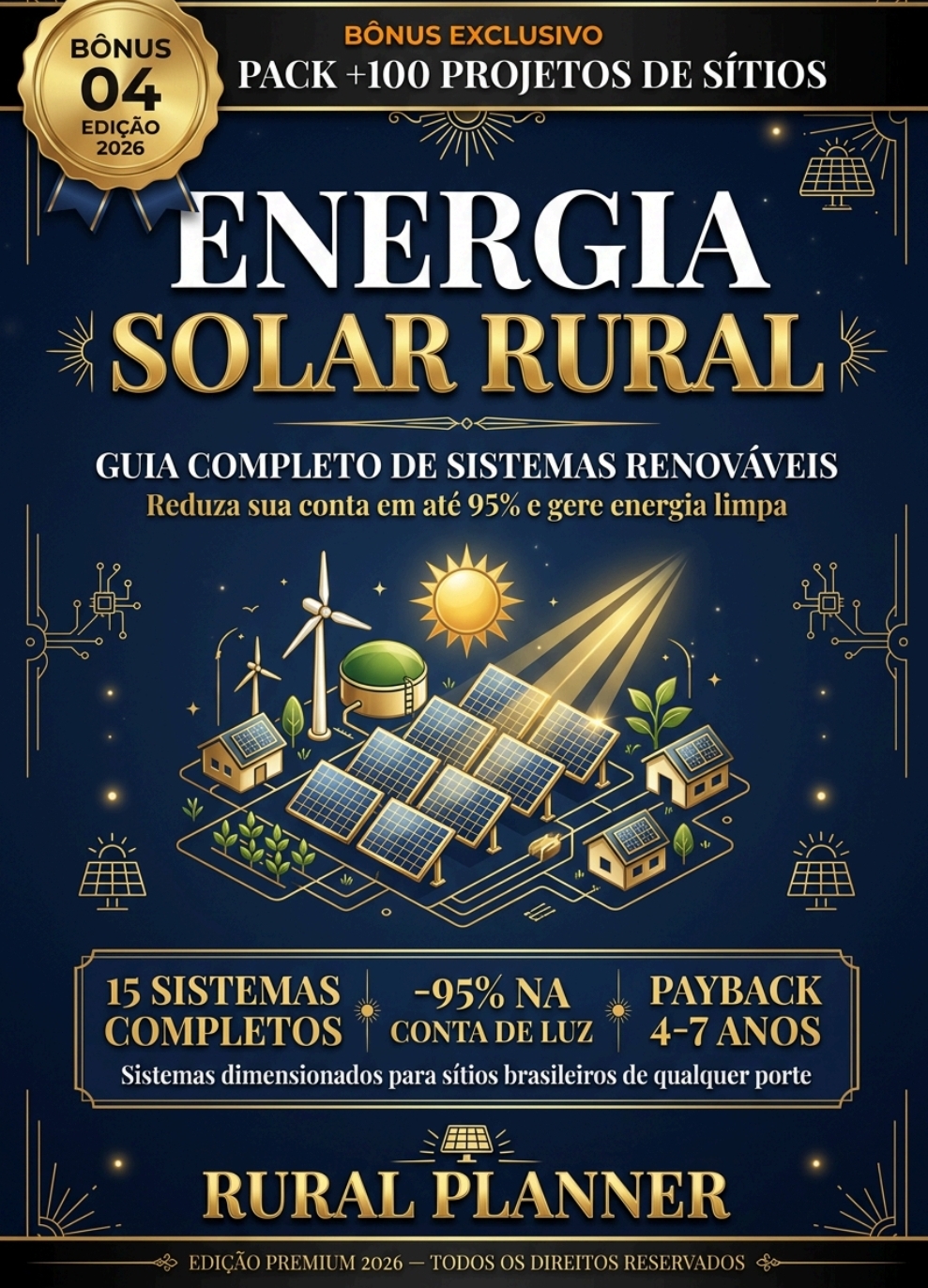 ENERGIA SOLAR RURAL FAZENDA AUTOSSUSTENTÁVEL