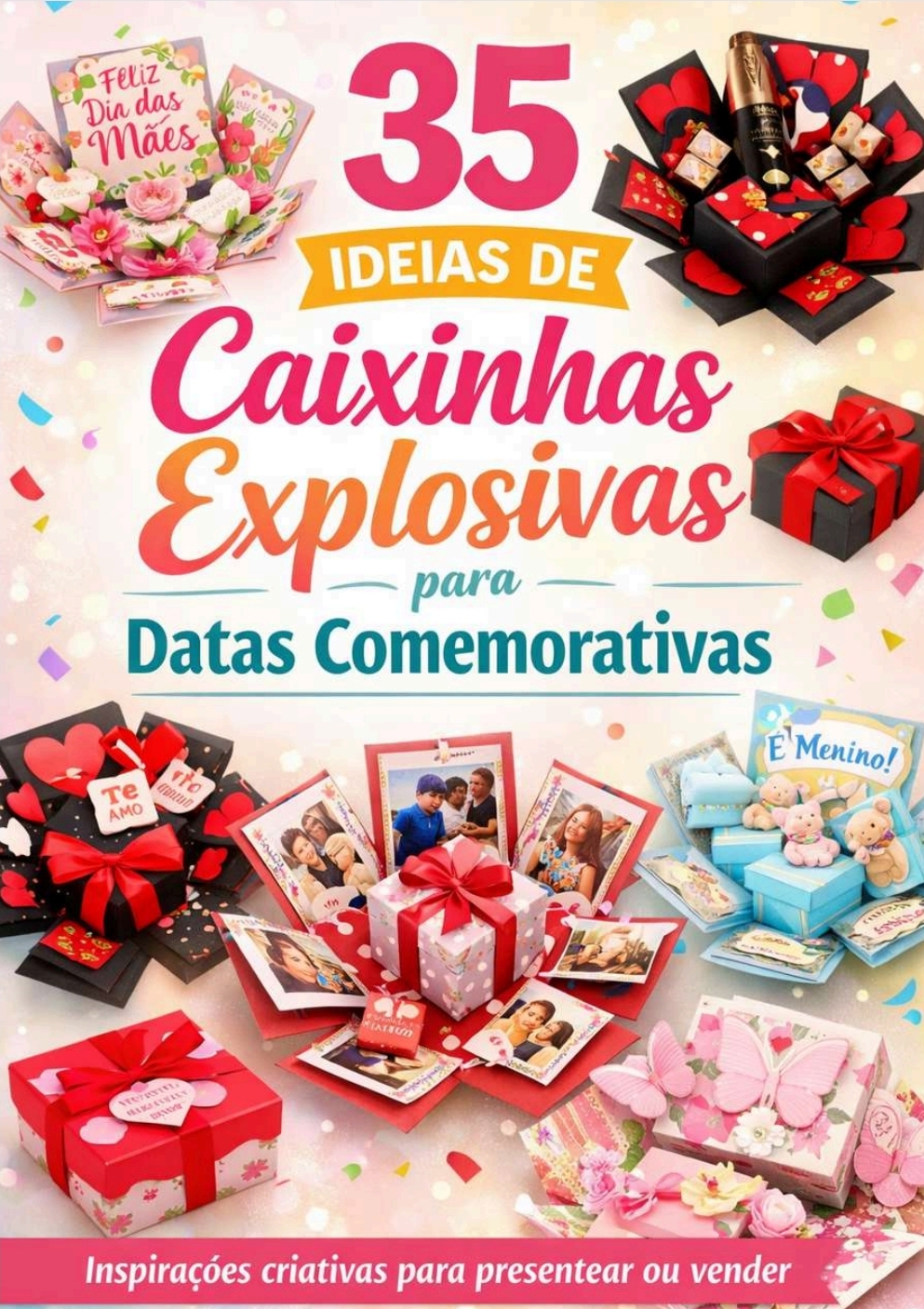 35 IDEIAS DE CAIXINHAS EXPLOSIVAS