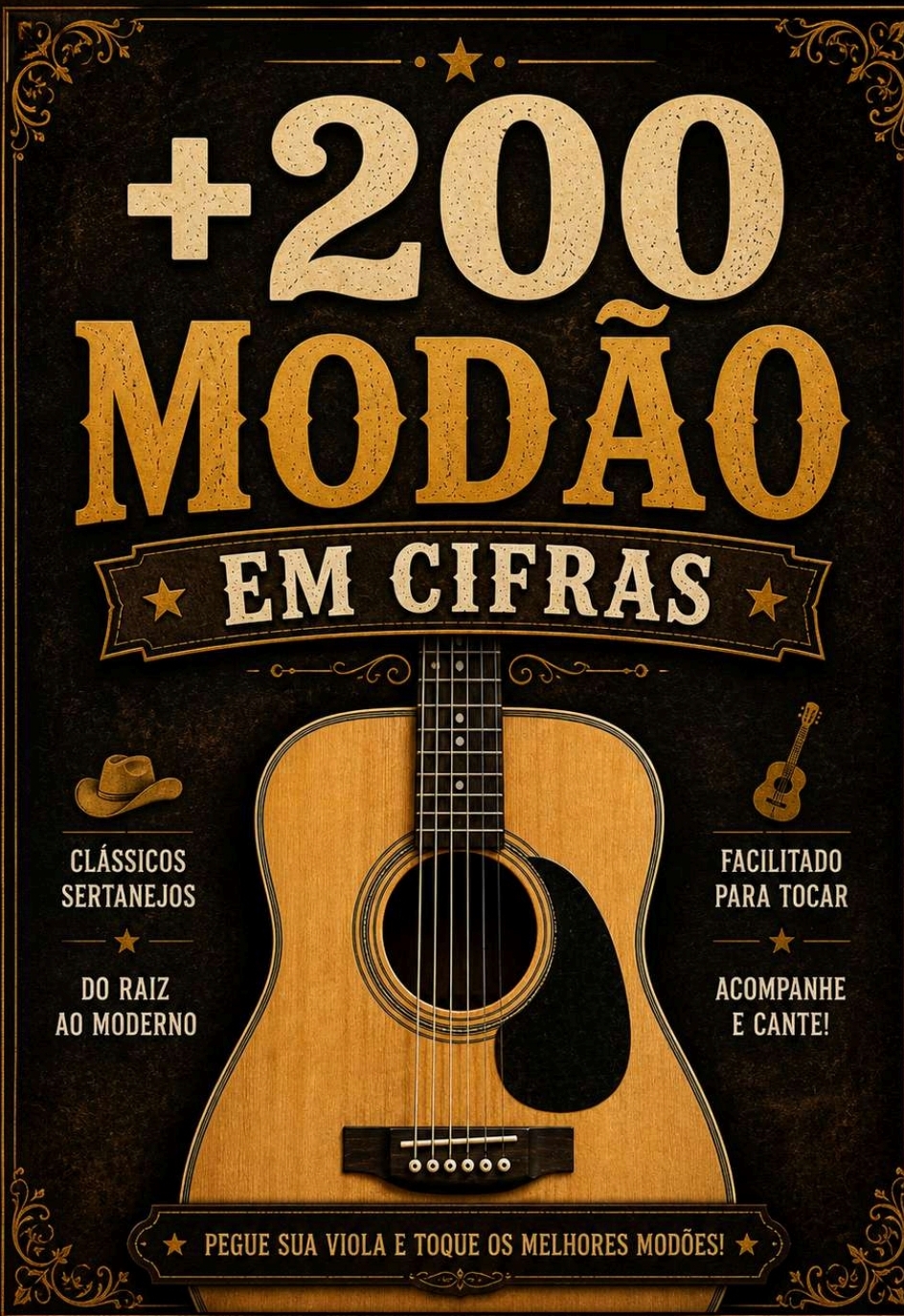 +200 cifras so modão