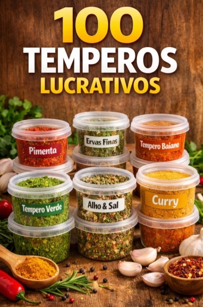 +100 TEMPEROS LUCRATIVOS