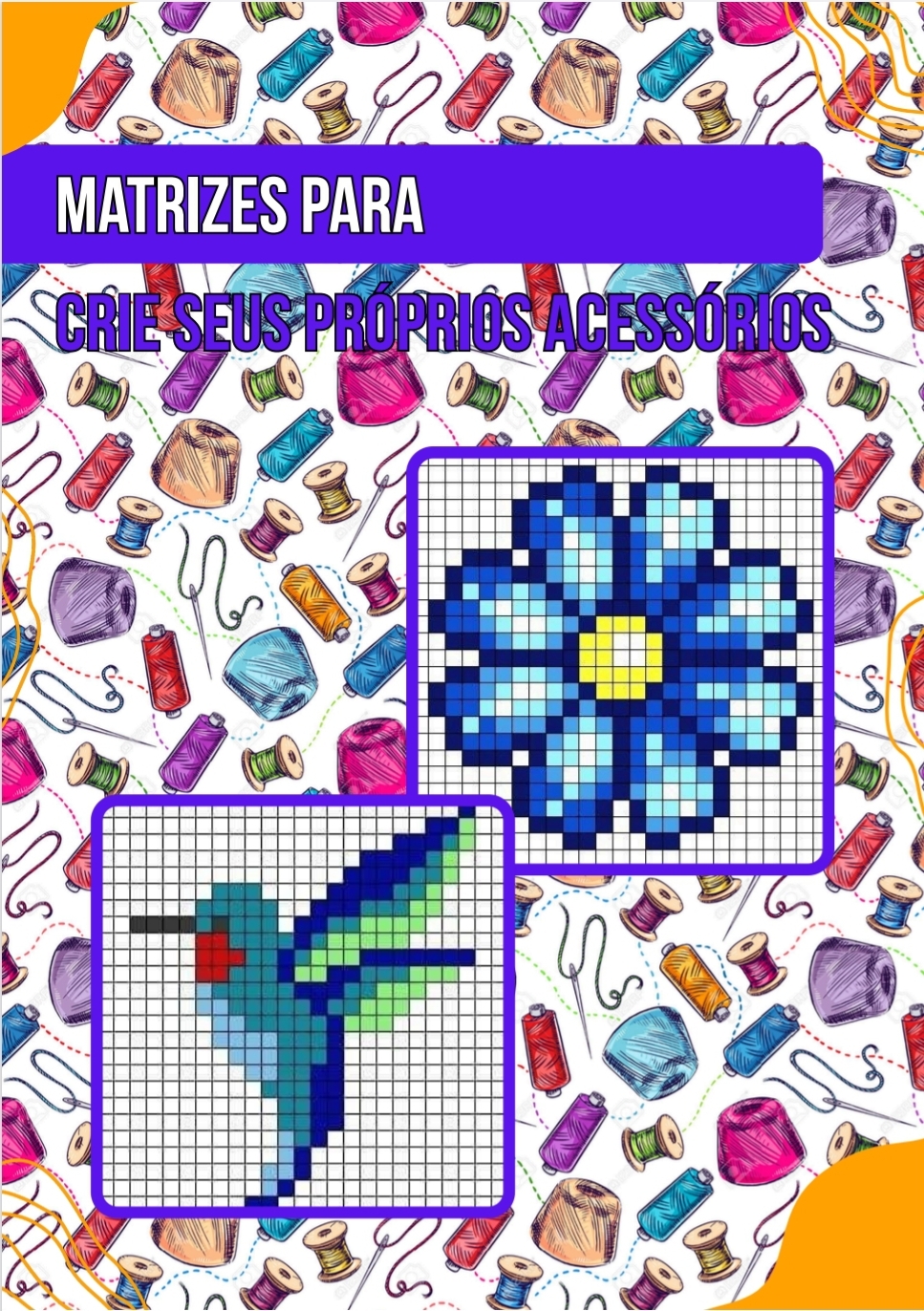 Matrix para criar acessórios com ponto tijolinho