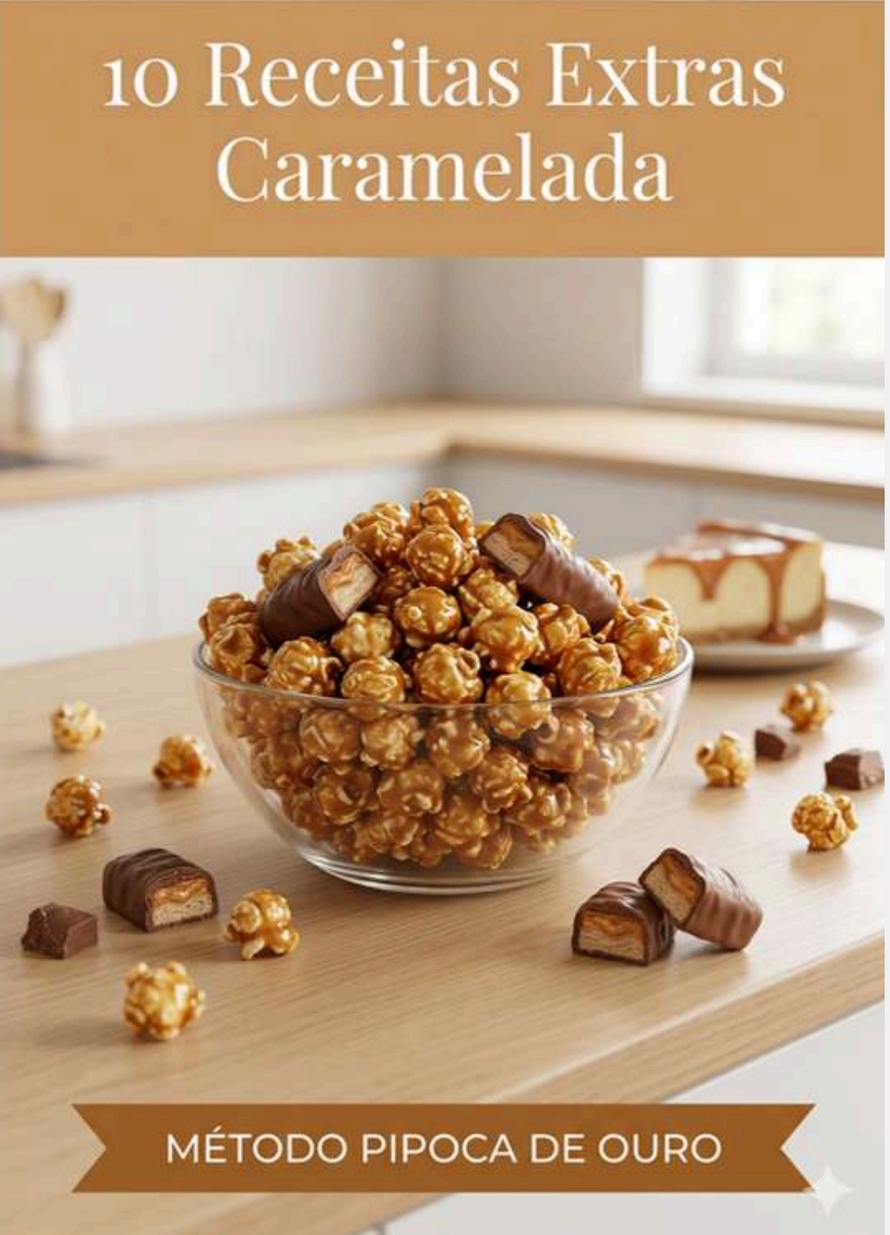 10 RECEITAS DE PIPOCA DE OURO CARAMELADA