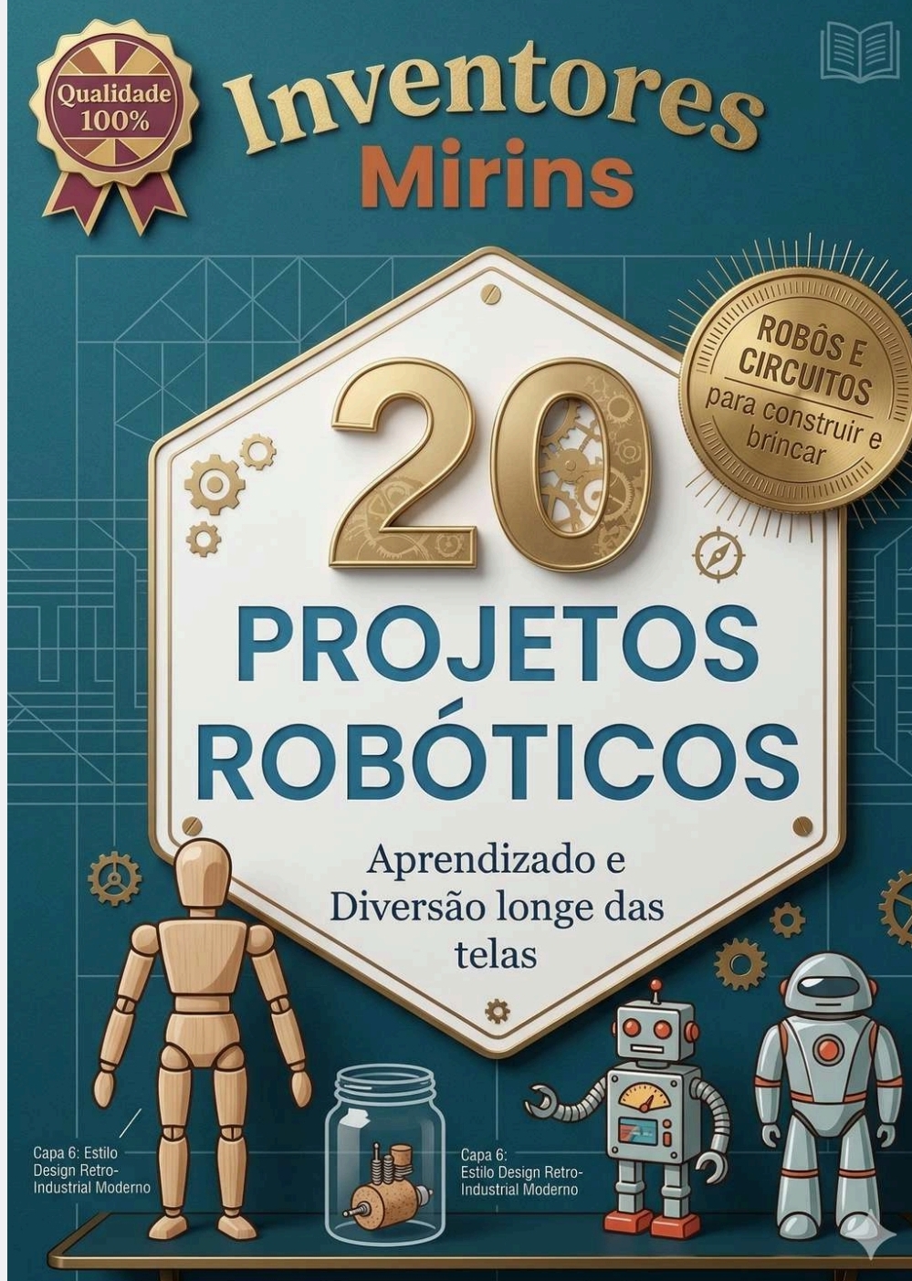 20 Projetos Robóticos Infantil Inventores Mirins