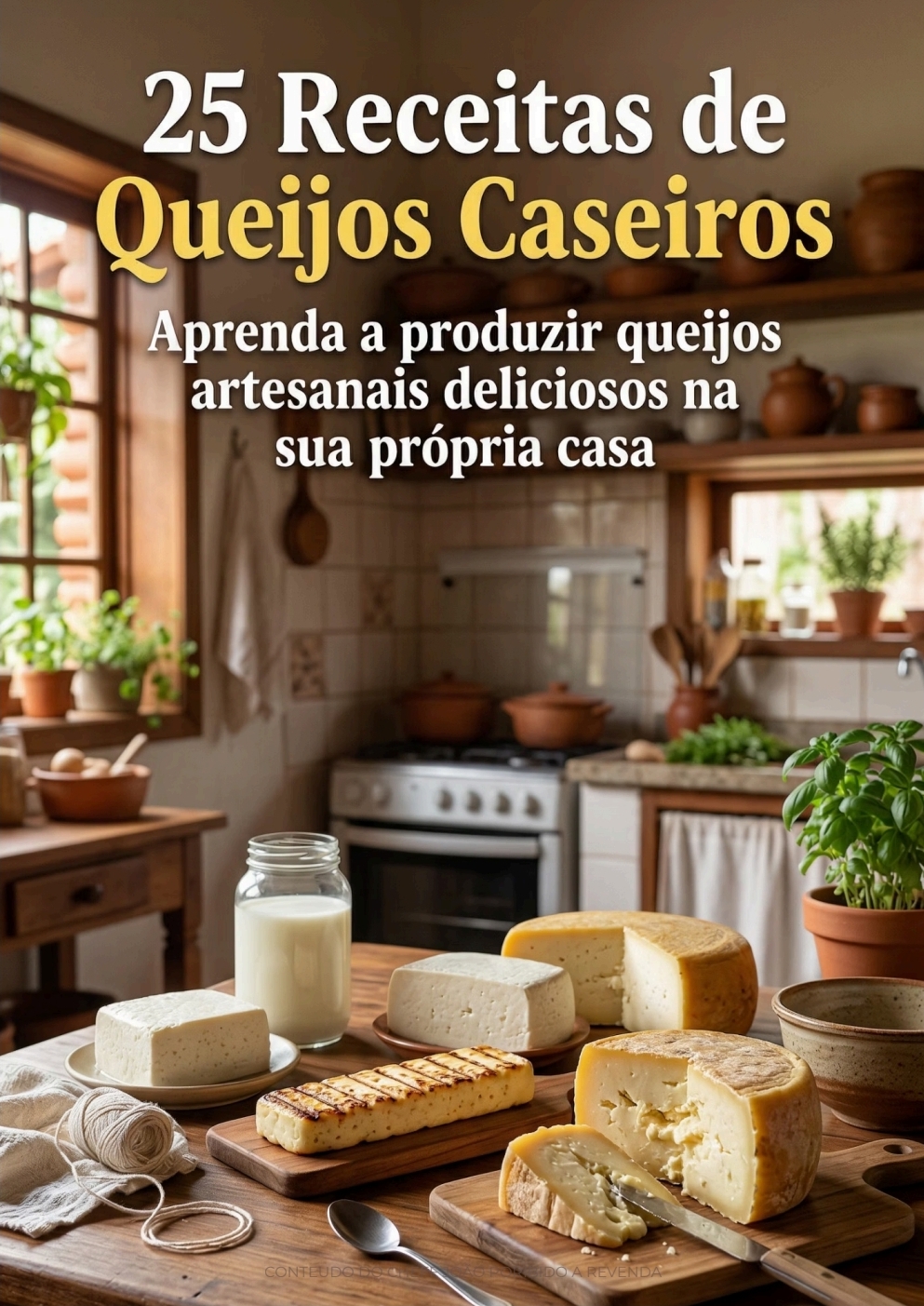 25 Receitas de Queijos Caseiros
