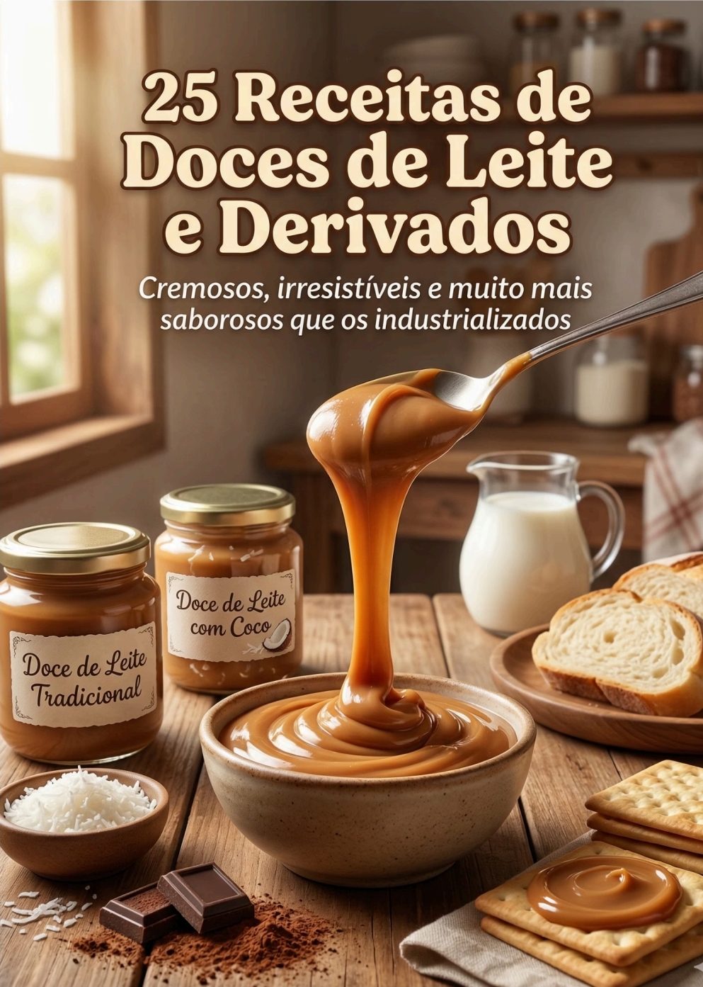 25 Receitas Doces de Leite e Derivados