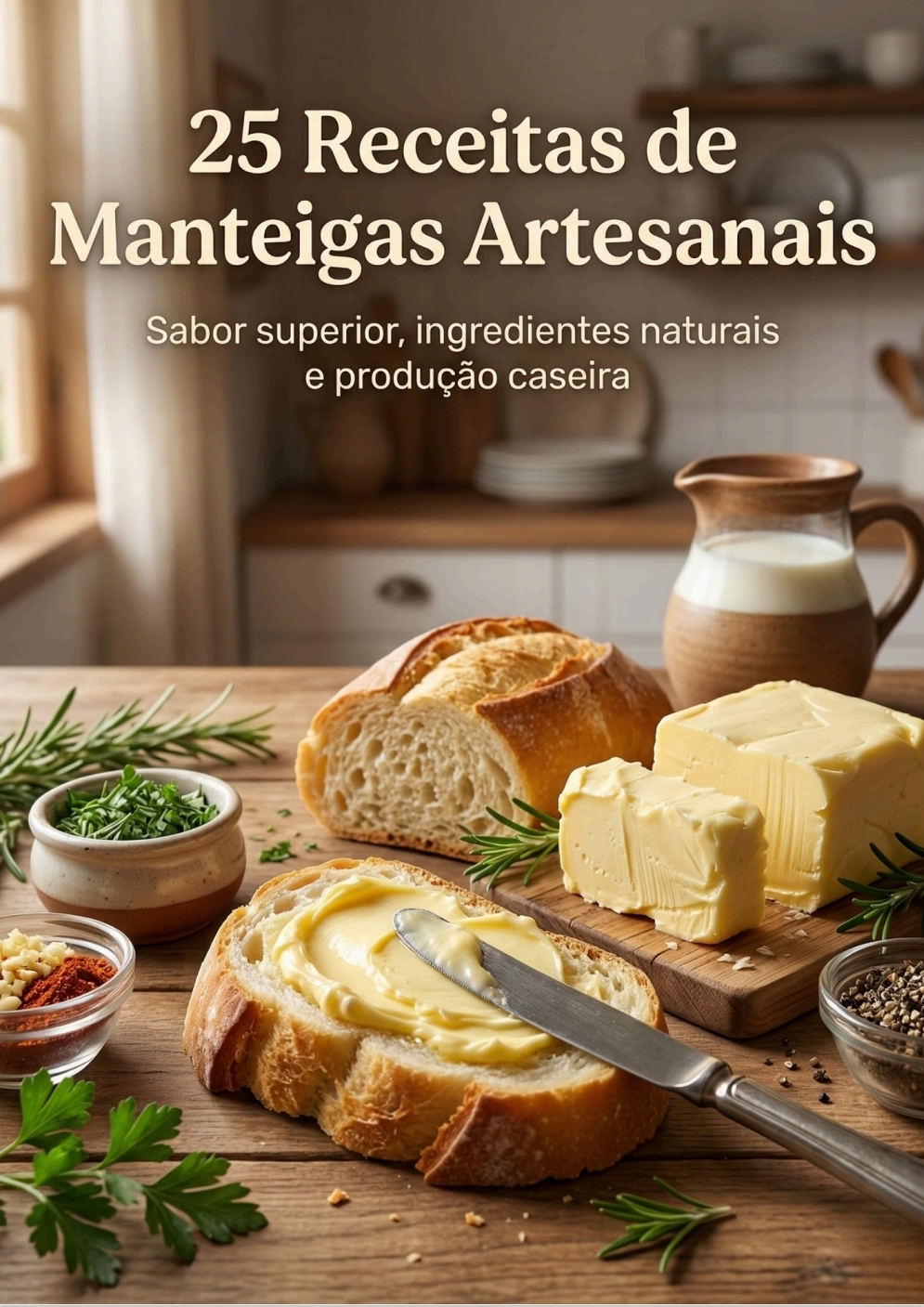 25 Receitas de Manteigas Artesanais